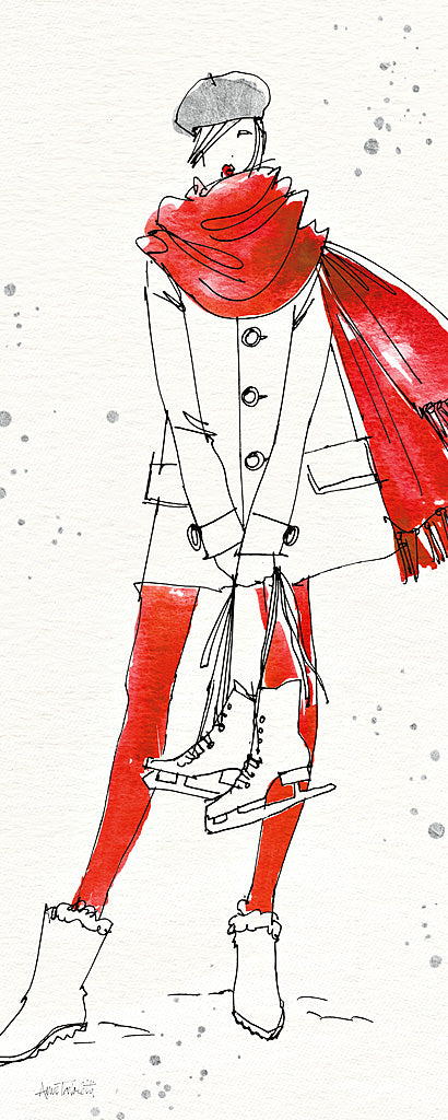 Reproduction of Winter Fashion IV by Anne Tavoletti - Wall Decor Art