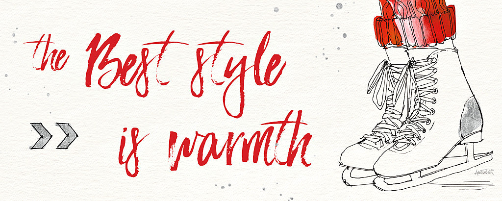 Reproduction of Winter Fashion VI by Anne Tavoletti - Wall Decor Art