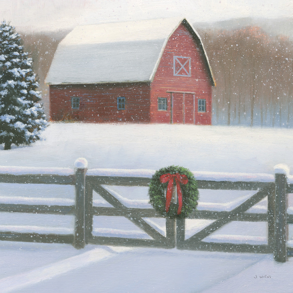 Reproduction of Christmas Affinity VI Crop by James Wiens - Wall Decor Art