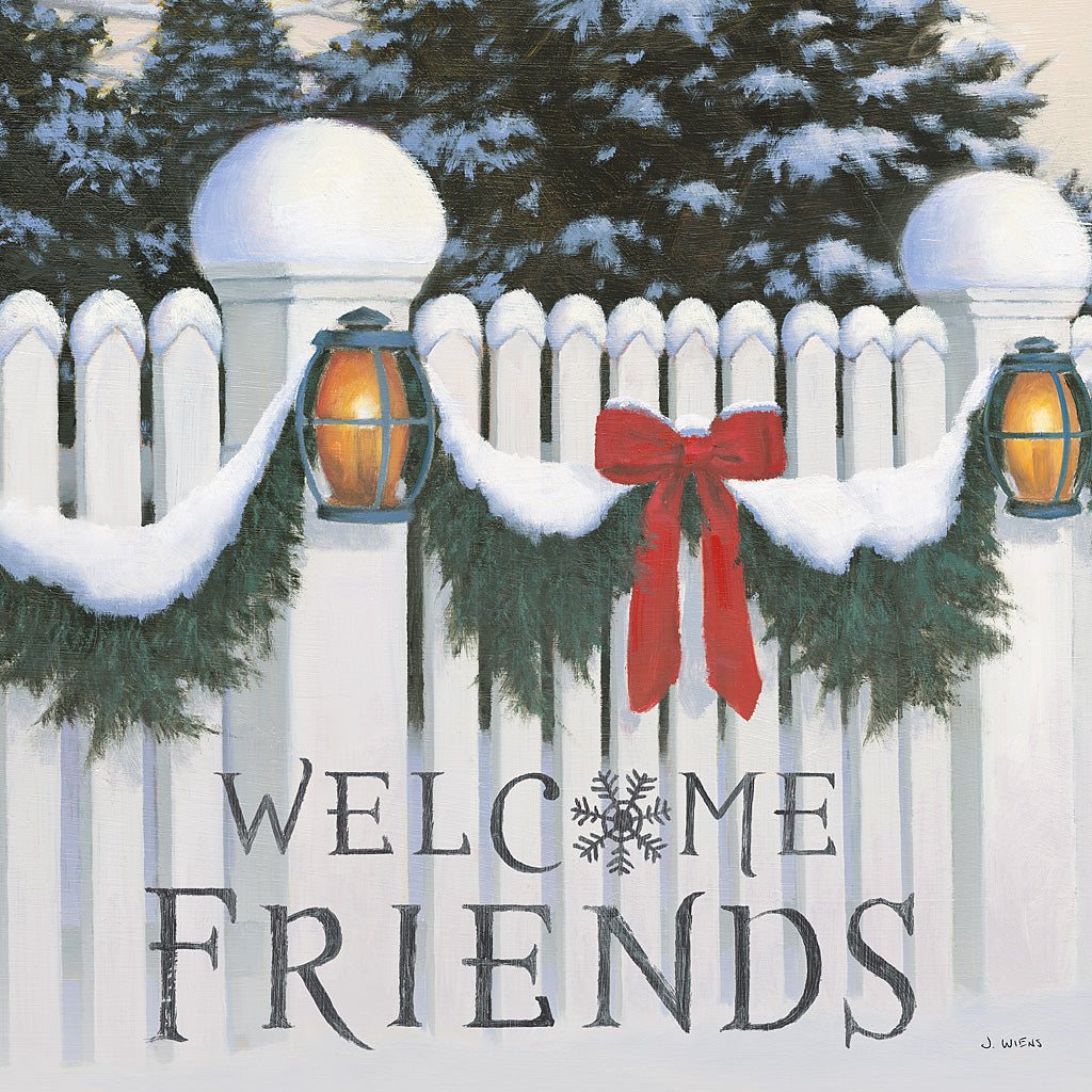 Reproduction of Christmas Affinity VIII by James Wiens - Wall Decor Art