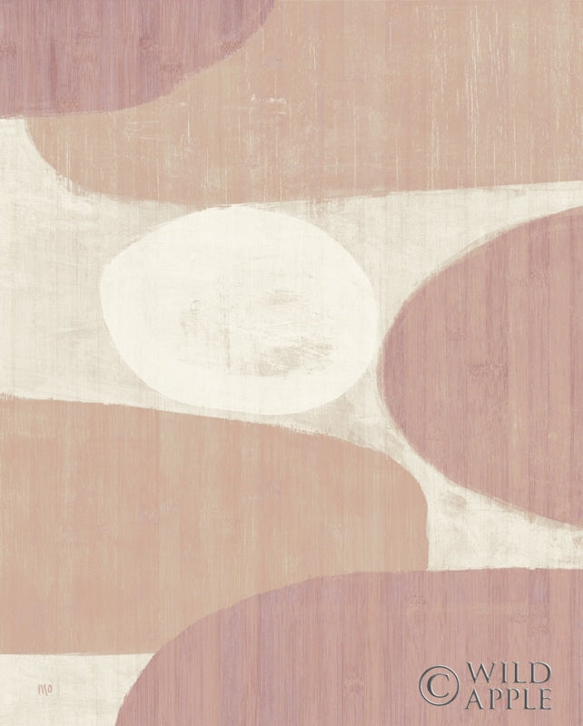 Reproduction of Costa del Sol II Blush by Michael Mullan - Wall Decor Art