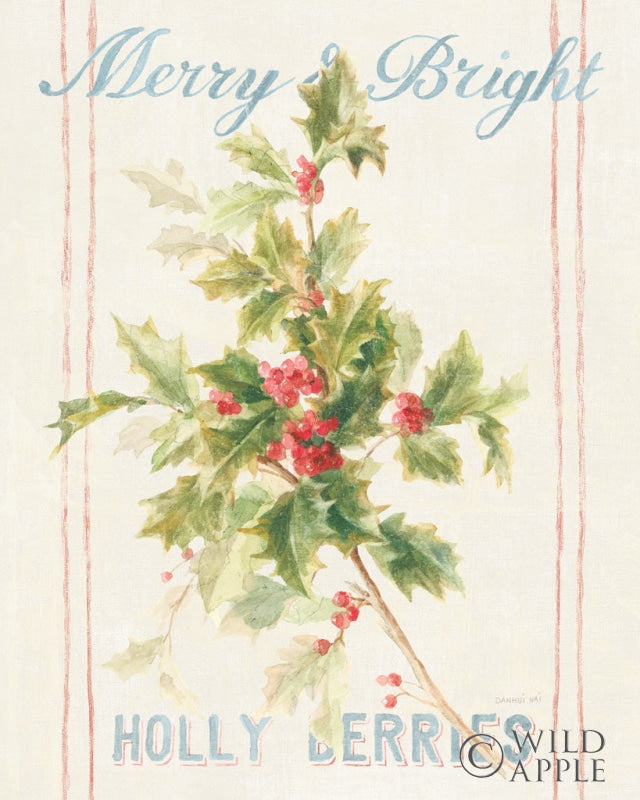 Reproduction of Floursack Holiday I by Danhui Nai - Wall Decor Art