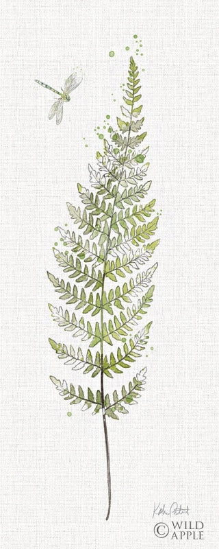 Reproduction of In the Forest IX no distress by Katie Pertiet - Wall Decor Art