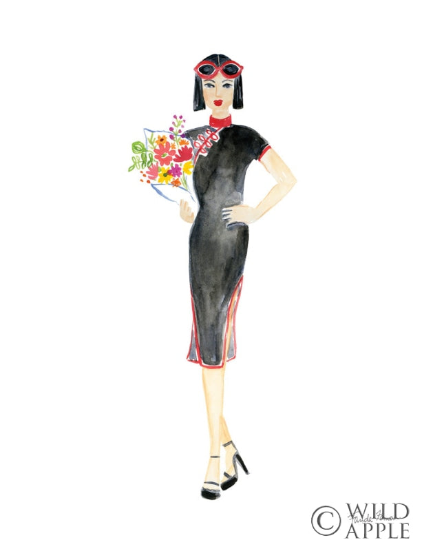 Reproduction of International Girls II by Farida Zaman - Wall Decor Art