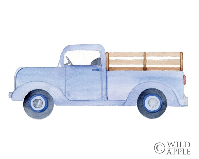 Reproduction of Life on the Farm Truck Element by Kathleen Parr McKenna - Wall Decor Art