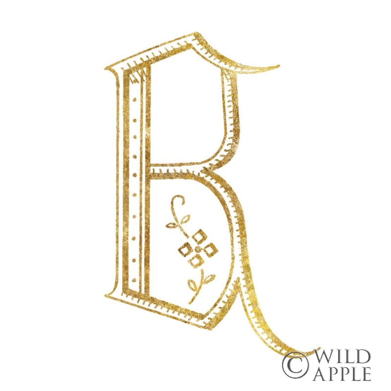 Reproduction of French Sewing Letter B by Wild Apple Portfolio - Wall Decor Art