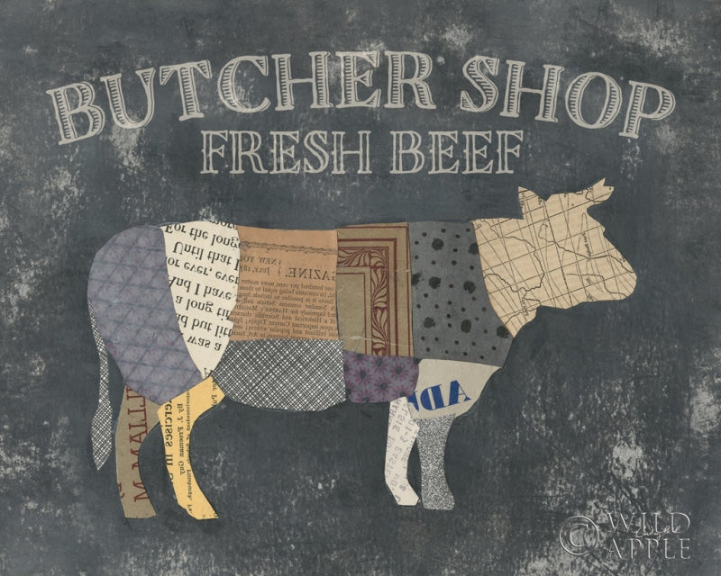 Reproduction of From the Butcher XII Crop by Courtney Prahl - Wall Decor Art