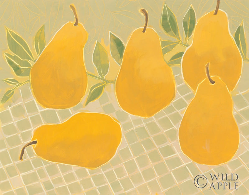 Reproduction of Pears IV by Kathrine Lovell - Wall Decor Art