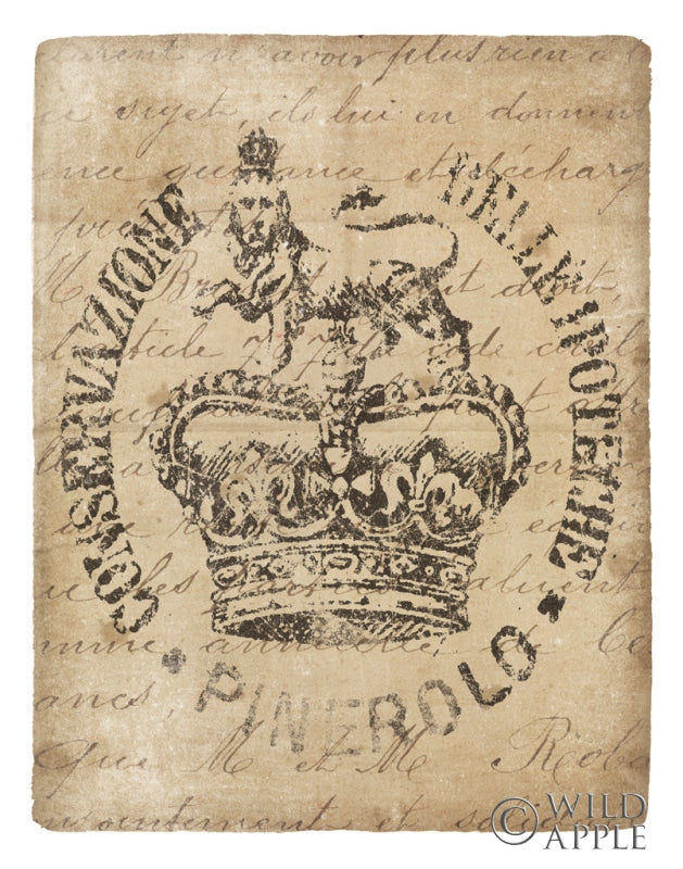 Reproduction of Vintage Seal IV v2 by Wild Apple Portfolio - Wall Decor Art