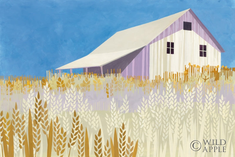 Reproduction of Wheat Fields by Avery Tillmon - Wall Decor Art