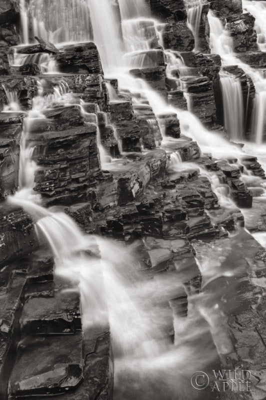 Reproduction of Falls on McDonald Creek by Alan Majchrowicz - Wall Decor Art