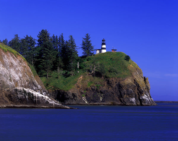 Reproduction of Lighthouse, Washington Coast by Alan Majchrowicz - Wall Decor Art