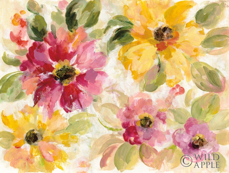 Reproduction of Floral Radiance by Silvia Vassileva - Wall Decor Art