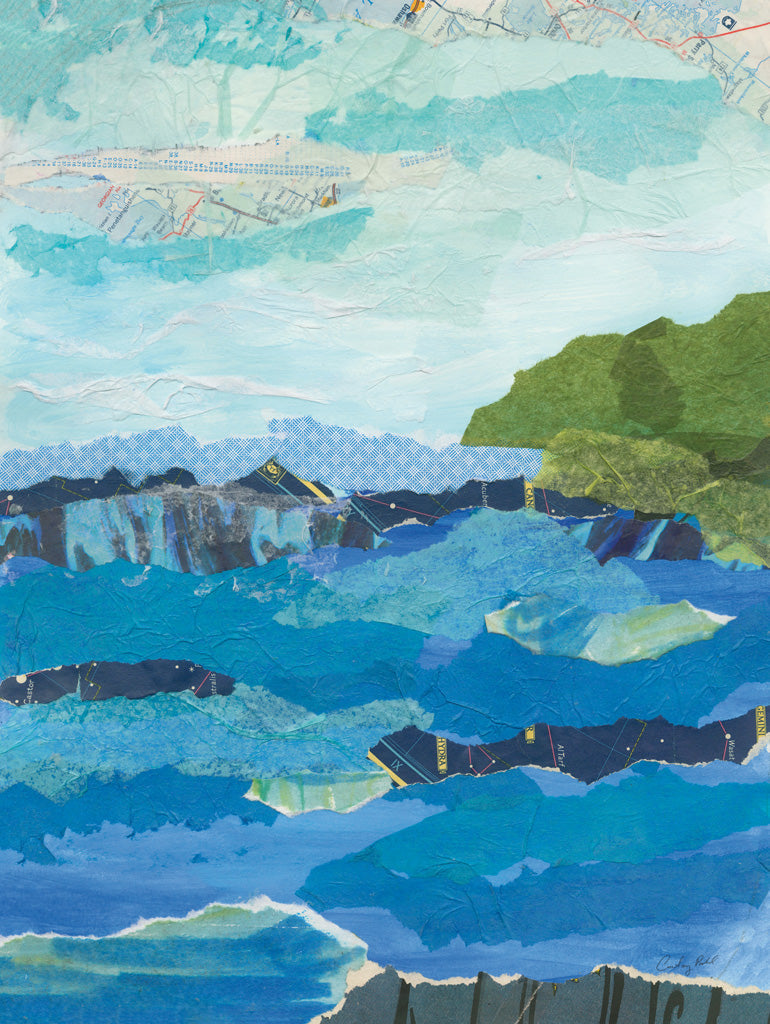 Reproduction of Abstract Coastal IV by Courtney Prahl - Wall Decor Art