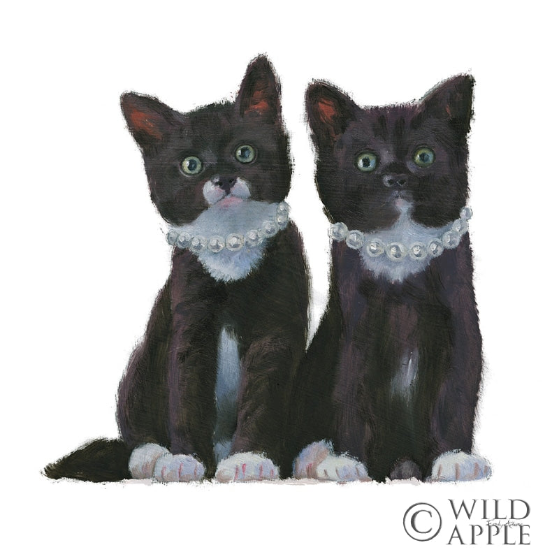 Reproduction of Cutie Kitties IV by Emily Adams - Wall Decor Art