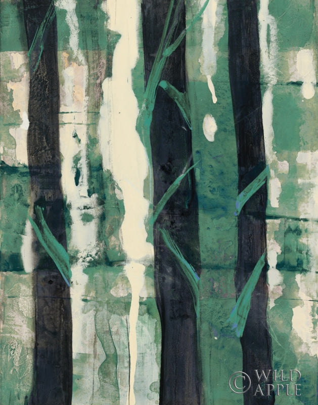 Reproduction of Deep Woods II Emerald Crop by Albena Hristova - Wall Decor Art