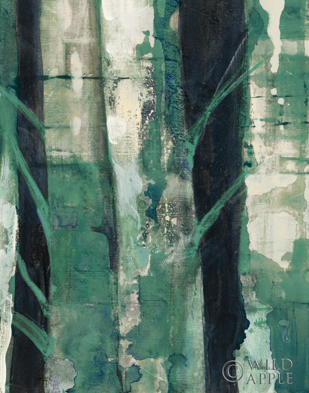 Reproduction of Deep Woods I Emerald Crop by Albena Hristova - Wall Decor Art