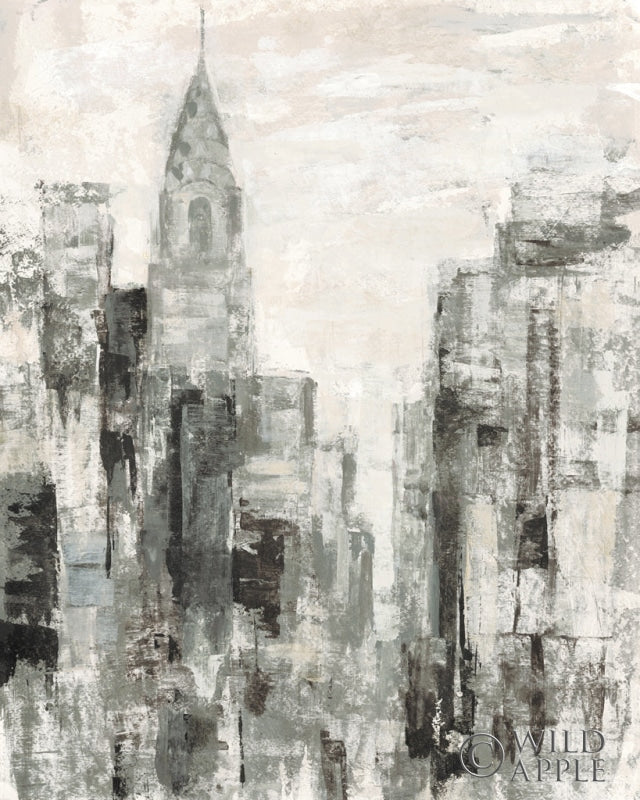 Reproduction of Manhattan Neutral I Crop by Silvia Vassileva - Wall Decor Art