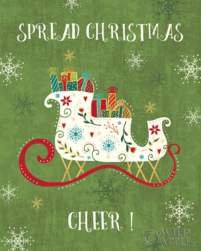 Reproduction of Otomi Holiday I by Veronique Charron - Wall Decor Art