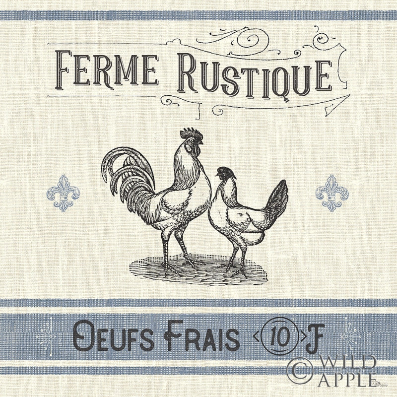 Reproduction of French Farmhouse II by Pela Studio - Wall Decor Art