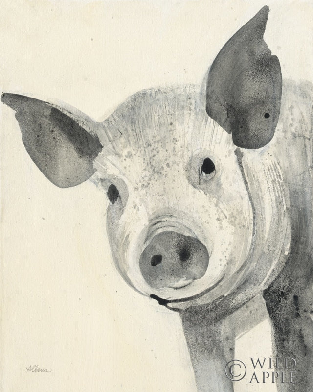 Reproduction of Oink Crop by Albena Hristova - Wall Decor Art