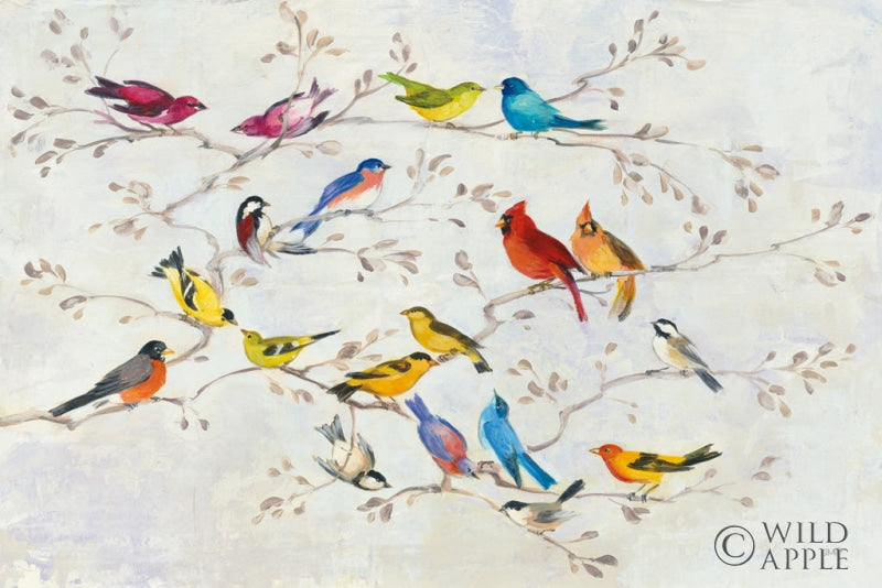 Reproduction of A Little Bird Told Me by Julia Purinton - Wall Decor Art