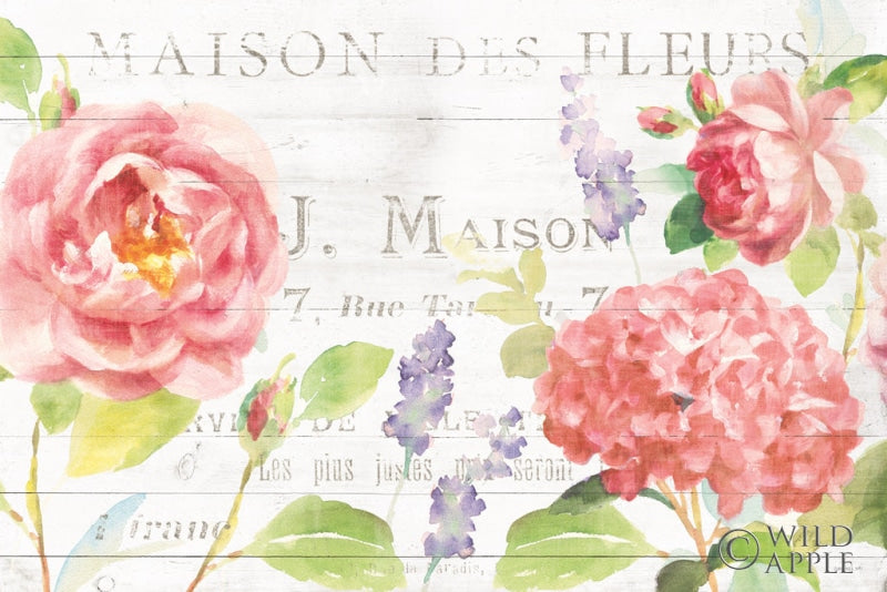 Reproduction of Maison Des Fleurs I by Danhui Nai - Wall Decor Art