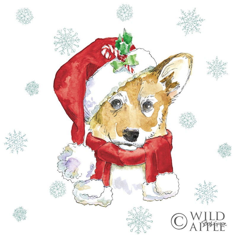 Reproduction of Holiday Paws VIII by Beth Grove - Wall Decor Art