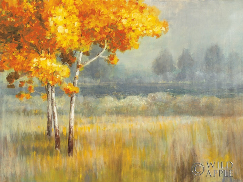Reproduction of Autumn Landscape Crop by Danhui Nai - Wall Decor Art
