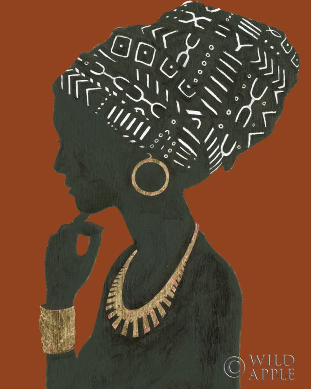 Reproduction of Graceful Majesty II Spice Crop by Emily Adams - Wall Decor Art