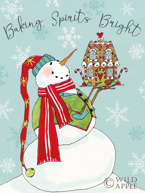 Reproduction of Baked with Love II by Anne Tavoletti - Wall Decor Art