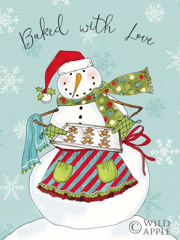 Reproduction of Baked with Love V by Anne Tavoletti - Wall Decor Art