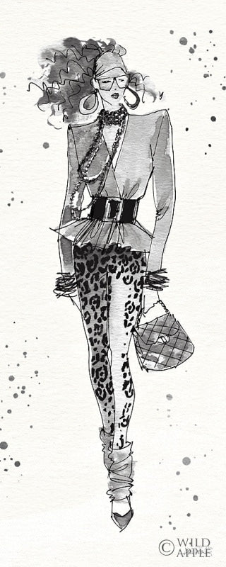 Reproduction of 80s Fashion II by Anne Tavoletti - Wall Decor Art