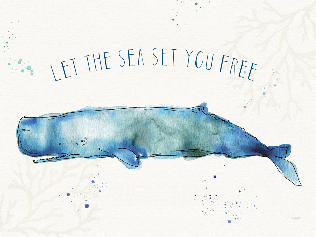 Reproduction of Deep Sea I Crop by Anne Tavoletti - Wall Decor Art