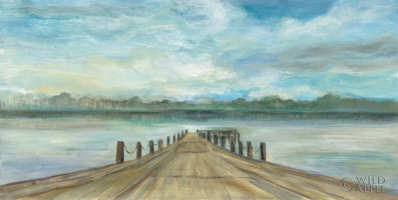 Reproduction of Lake Pier by Silvia Vassileva - Wall Decor Art