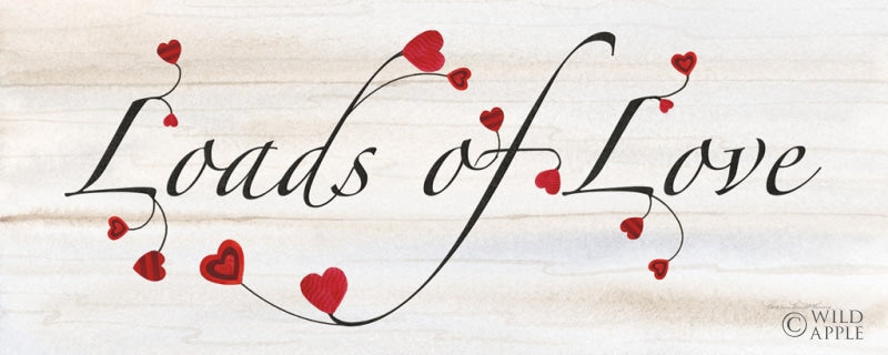 Reproduction of Rustic Valentine Saying II by Kathleen Parr McKenna - Wall Decor Art