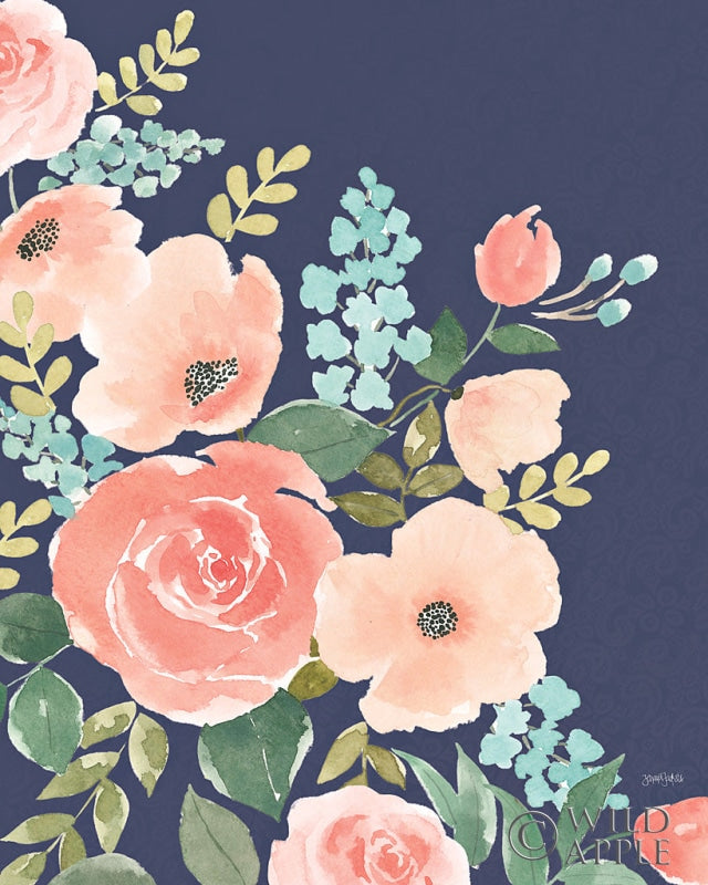 Reproduction of Blooming Delight I by Jenaya Jackson - Wall Decor Art