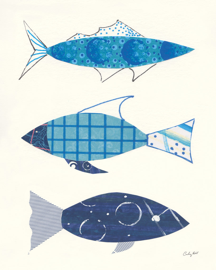 Reproduction of Go With the Flow III by Courtney Prahl - Wall Decor Art