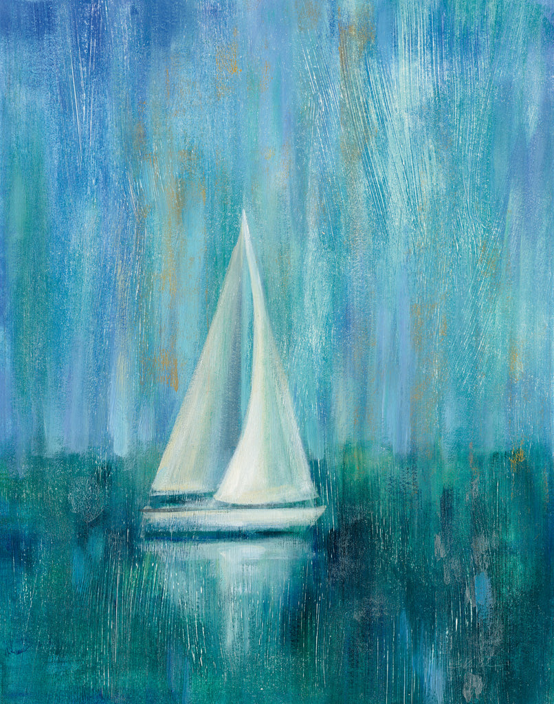 Reproduction of Sailboat Simplicity I by Silvia Vassileva - Wall Decor Art
