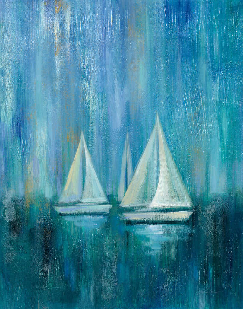 Reproduction of Sailboat Simplicity II by Silvia Vassileva - Wall Decor Art