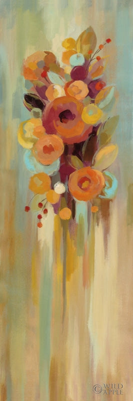 Reproduction of Tall Autumn Flowers I by Silvia Vassileva - Wall Decor Art