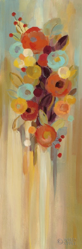 Reproduction of Tall Autumn Flowers II by Silvia Vassileva - Wall Decor Art