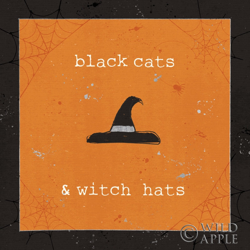 Reproduction of Spooky Cuties II Witch Hats by Pela Studio - Wall Decor Art
