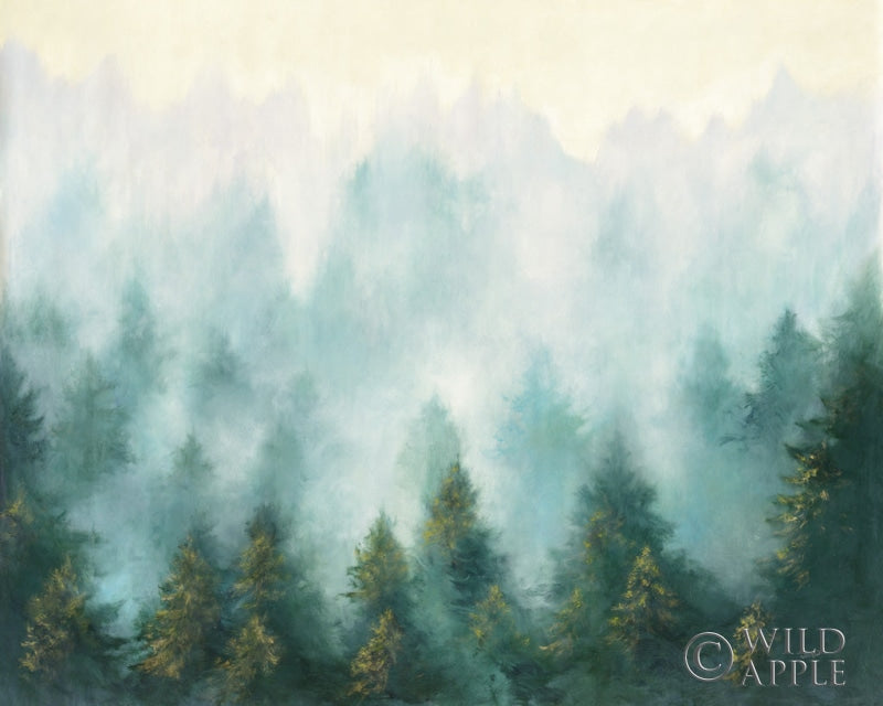 Reproduction of Misty Forest by Julia Purinton - Wall Decor Art