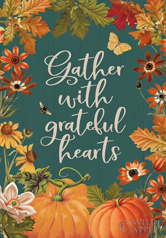 Reproduction of Fall Garden VII by Katie Pertiet - Wall Decor Art