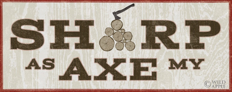 Reproduction of Cabin Life IX by Sue Schlabach - Wall Decor Art