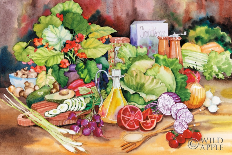Reproduction of Garden Salad by Kathleen Parr McKenna - Wall Decor Art