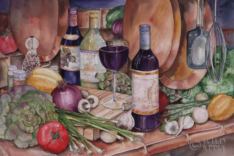 Reproduction of Gourmet Night by Kathleen Parr McKenna - Wall Decor Art