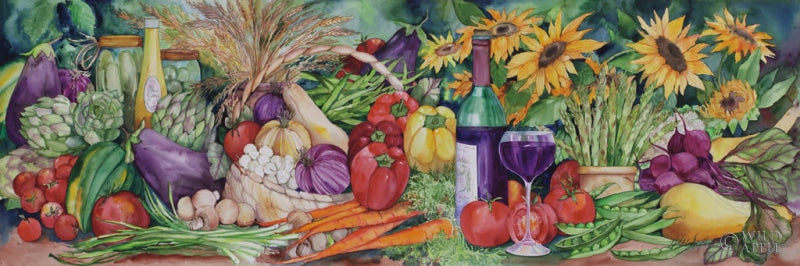 Reproduction of Vegetable Medley by Kathleen Parr McKenna - Wall Decor Art