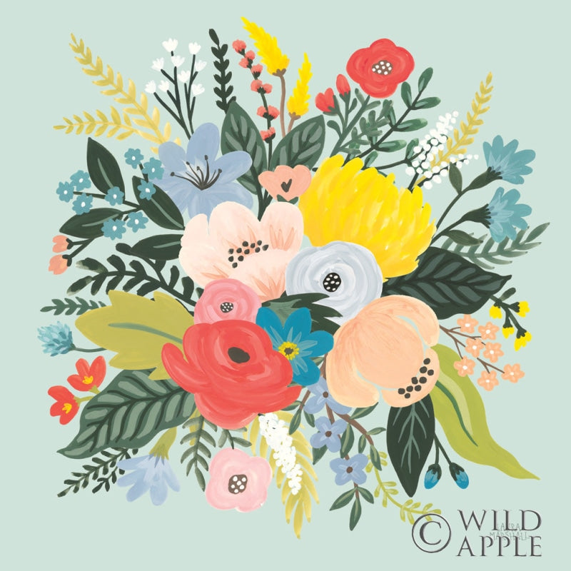 Reproduction of Wild Garden V by Laura Marshall - Wall Decor Art